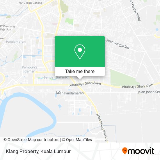 Klang Property map
