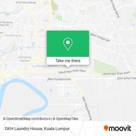 DKH Laundry House map