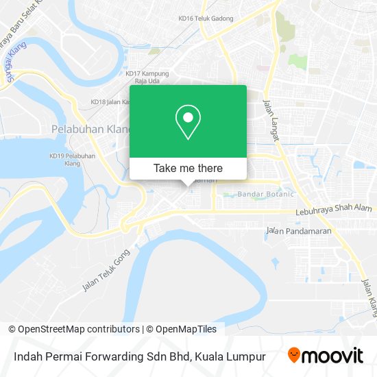 Indah Permai Forwarding Sdn Bhd map