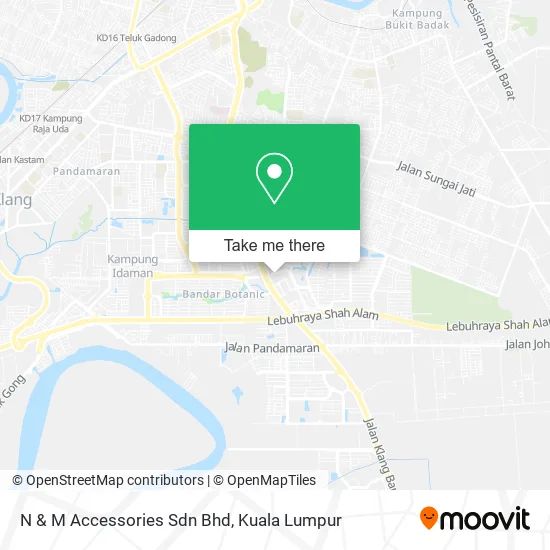 N & M Accessories Sdn Bhd map