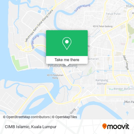 Peta CIMB Islamic
