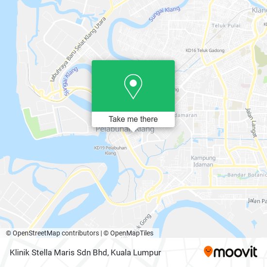 Peta Klinik Stella Maris Sdn Bhd