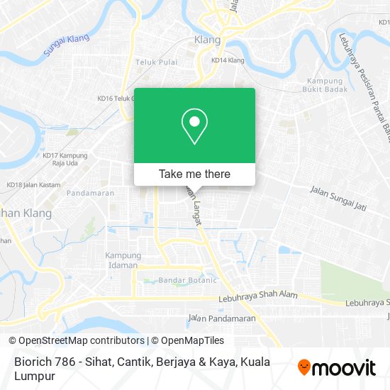 Biorich 786 - Sihat, Cantik, Berjaya & Kaya map