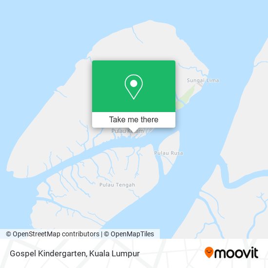 Gospel Kindergarten map