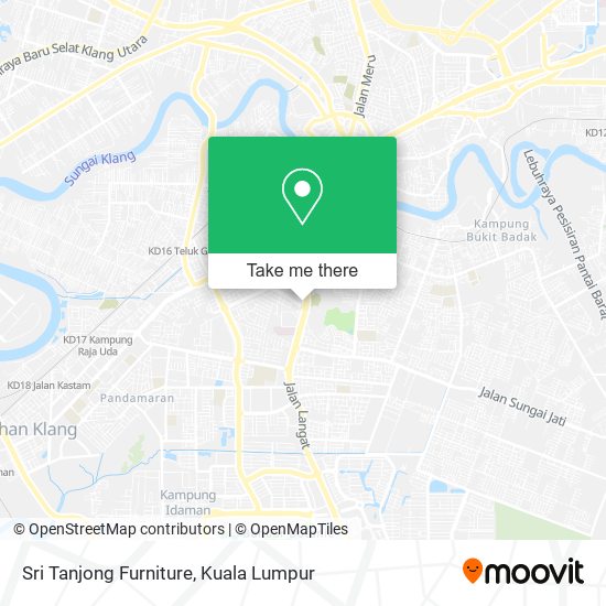 Sri Tanjong Furniture map