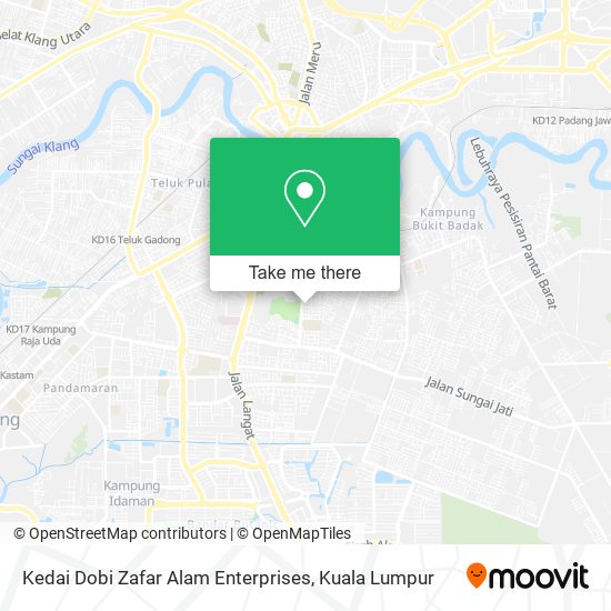 Kedai Dobi Zafar Alam Enterprises map