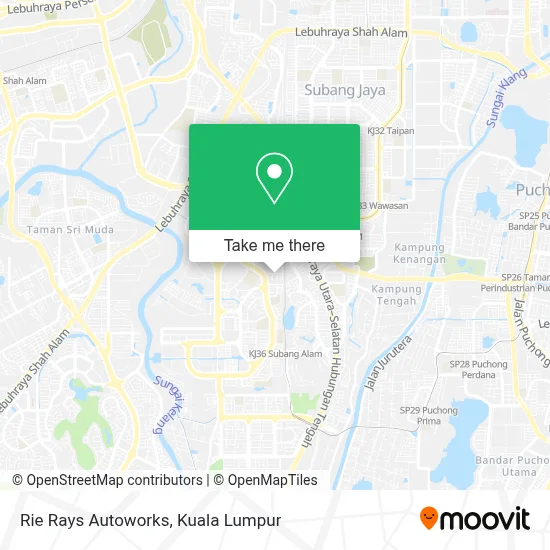 Rie Rays Autoworks map