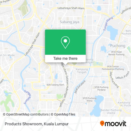 Products Showroom map