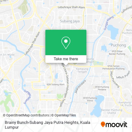 Peta Brainy Bunch-Subang Jaya Putra Heights