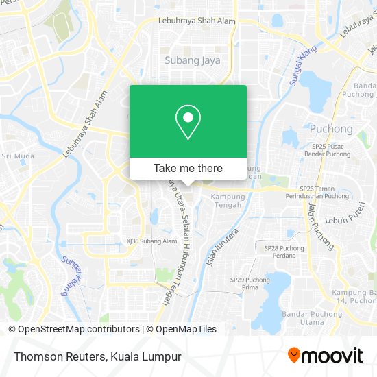 Thomson Reuters map