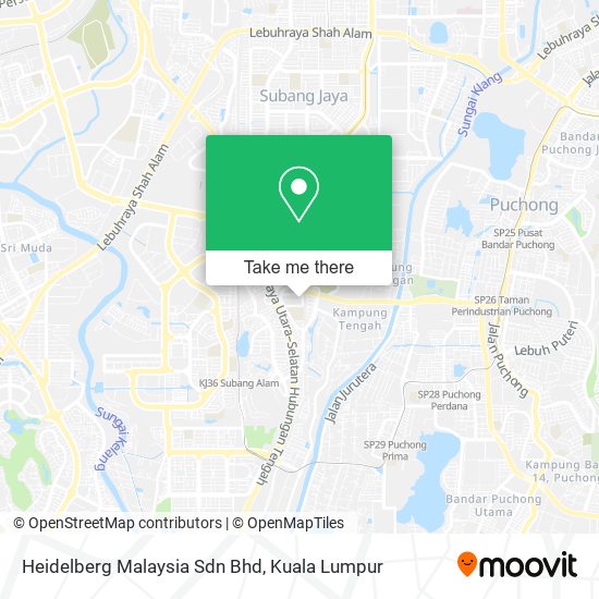 Heidelberg Malaysia Sdn Bhd map