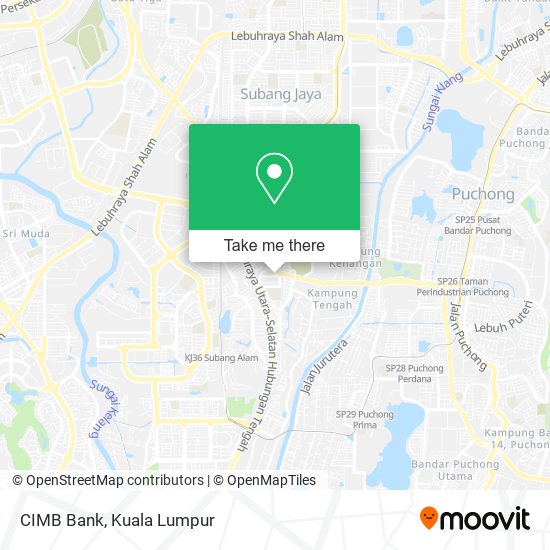 CIMB Bank map