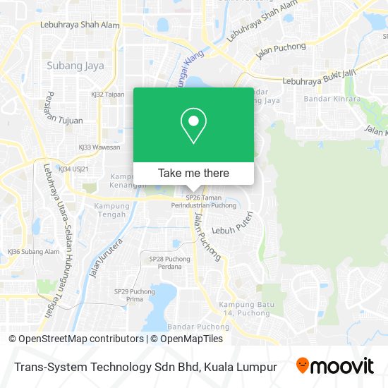 Peta Trans-System Technology Sdn Bhd