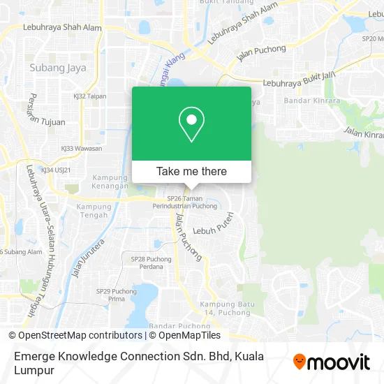 Emerge Knowledge Connection Sdn. Bhd map