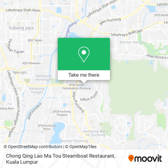 Chong Qing Lao Ma Tou Steamboat Restaurant map