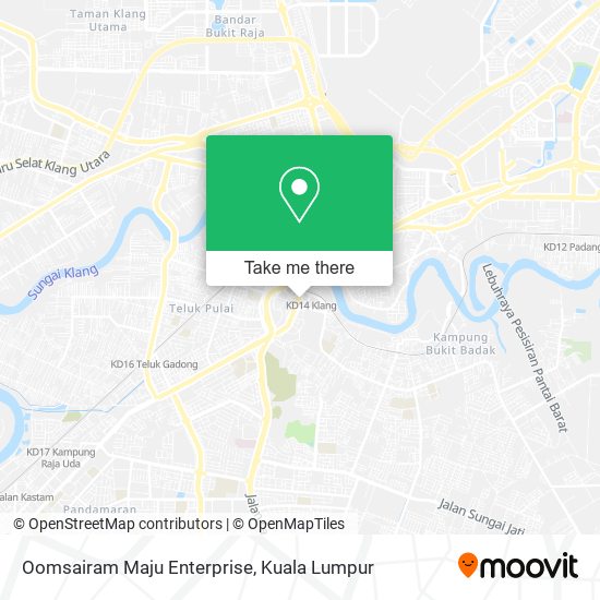 Oomsairam Maju Enterprise map