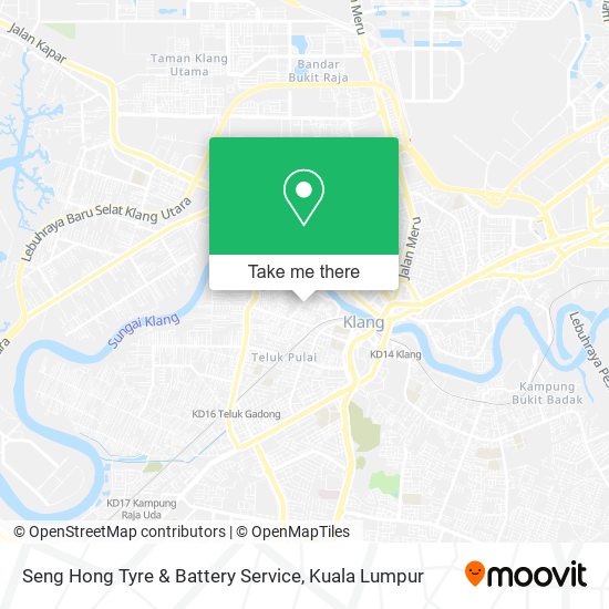 Seng Hong Tyre & Battery Service map