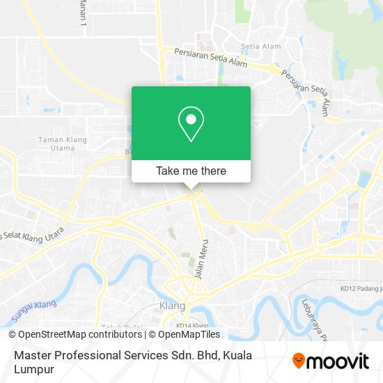 Master Professional Services Sdn. Bhd map