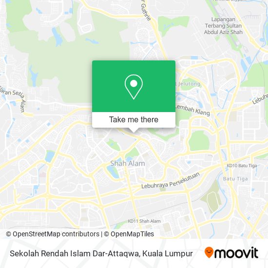 Sekolah Rendah Islam Dar-Attaqwa map