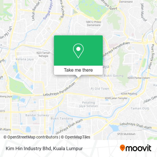 Kim Hin Industry Bhd map