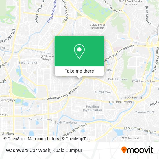Washwerx Car Wash map