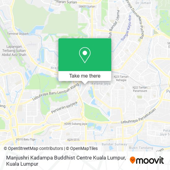 Peta Manjushri Kadampa Buddhist Centre Kuala Lumpur
