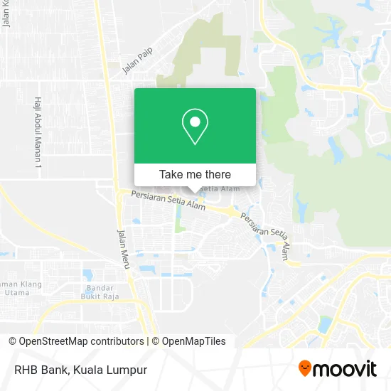 RHB Bank map