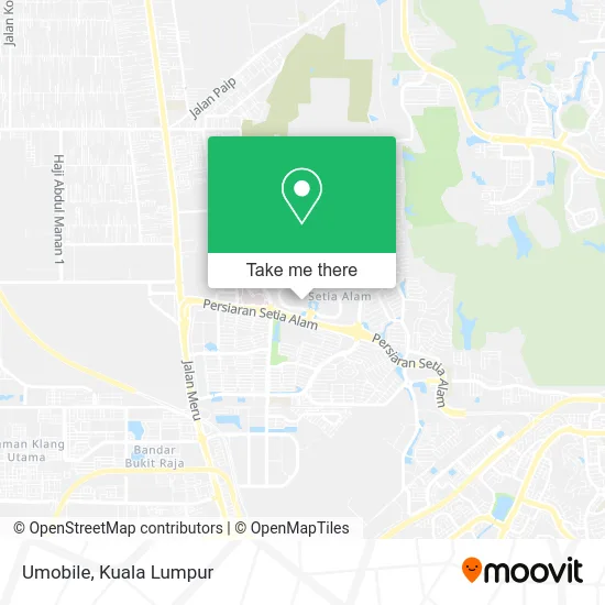 Umobile map