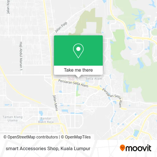 smart Accessories Shop map