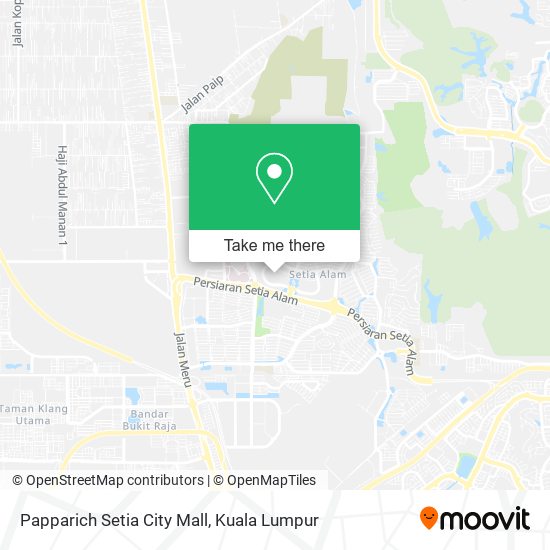 Papparich Setia City Mall map