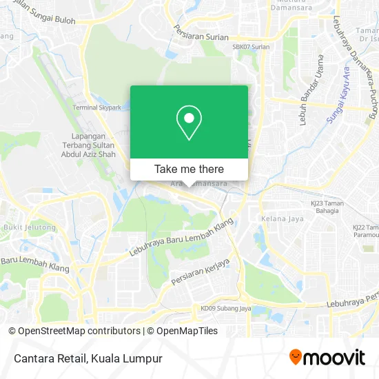 Cantara Retail map