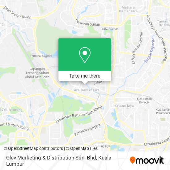 Peta Clev Marketing & Distribution Sdn. Bhd
