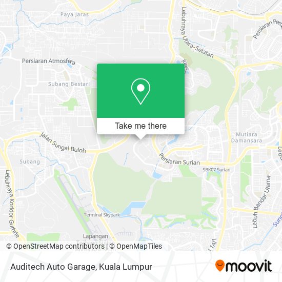 Auditech Auto Garage map