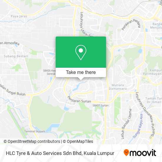HLC Tyre & Auto Services Sdn Bhd map
