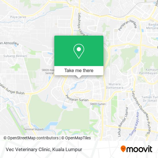 Vec Veterinary Clinic map