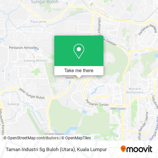 Taman Industri Sg Buloh (Utara) map