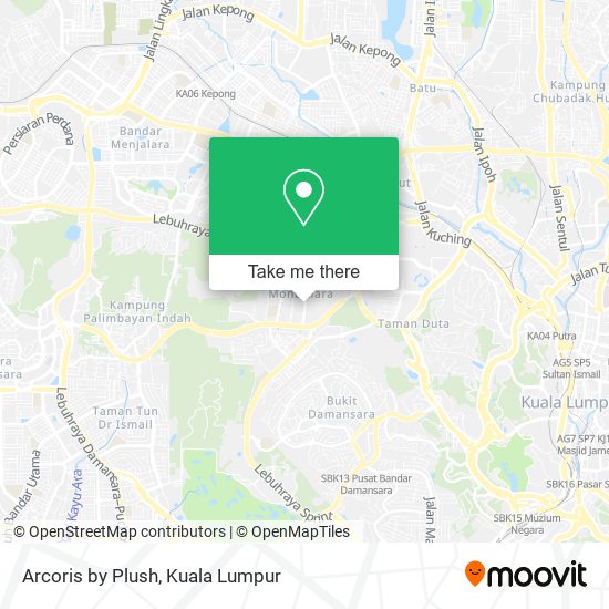 Arcoris by Plush map