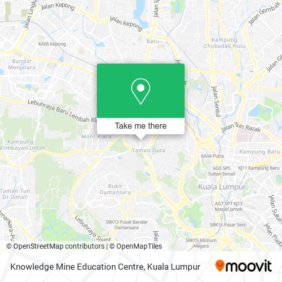 Knowledge Mine Education Centre map