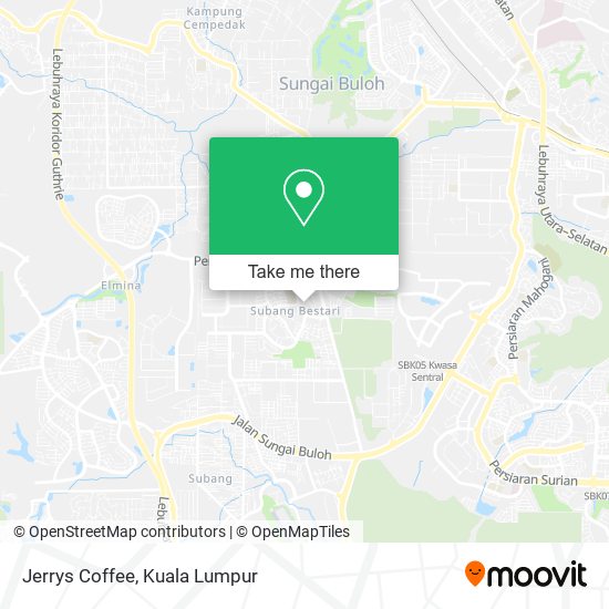 Jerrys Coffee map