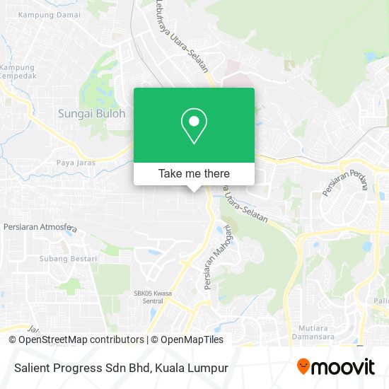 Salient Progress Sdn Bhd map