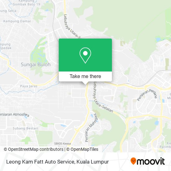 Leong Kam Fatt Auto Service map