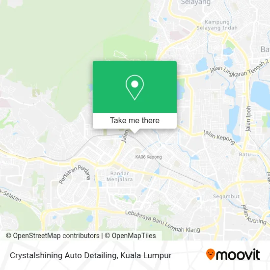 Crystalshining Auto Detailing map