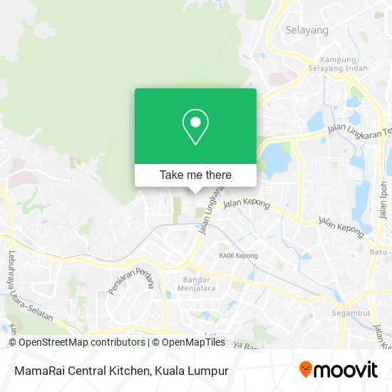 MamaRai Central Kitchen map