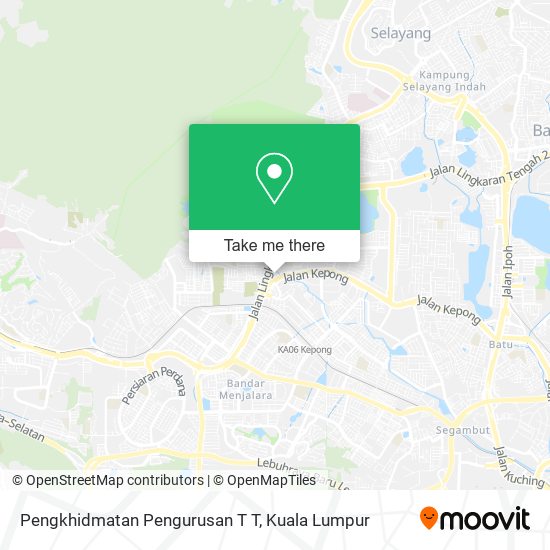 Pengkhidmatan Pengurusan T T map