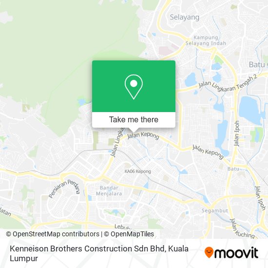 Kenneison Brothers Construction Sdn Bhd map