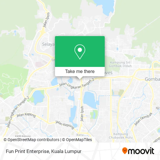 Fun Print Enterprise map