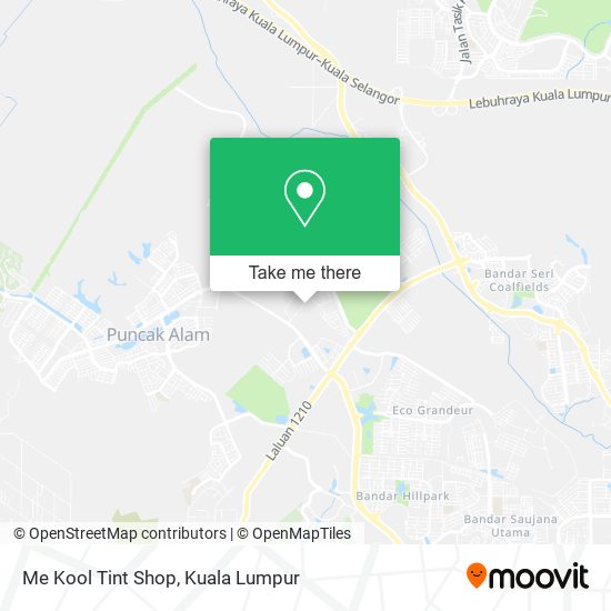 Me Kool Tint Shop map