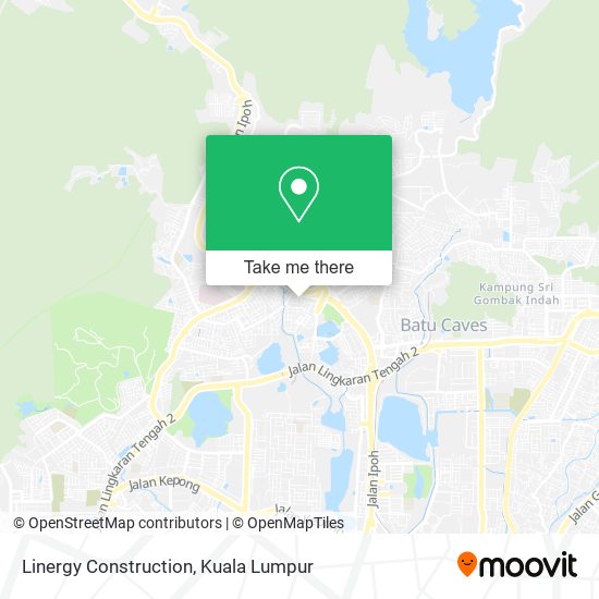 Linergy Construction map