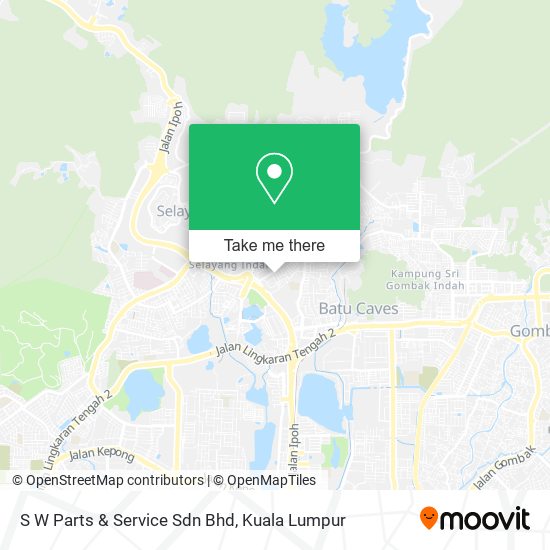 S W Parts & Service Sdn Bhd map