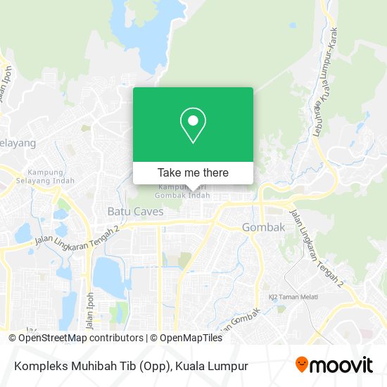 Kompleks Muhibah Tib (Opp) map